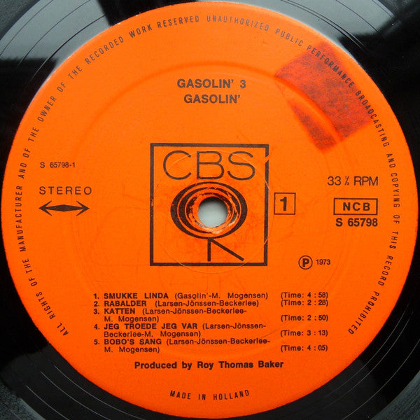 Gasolin' - Gasolin' 3