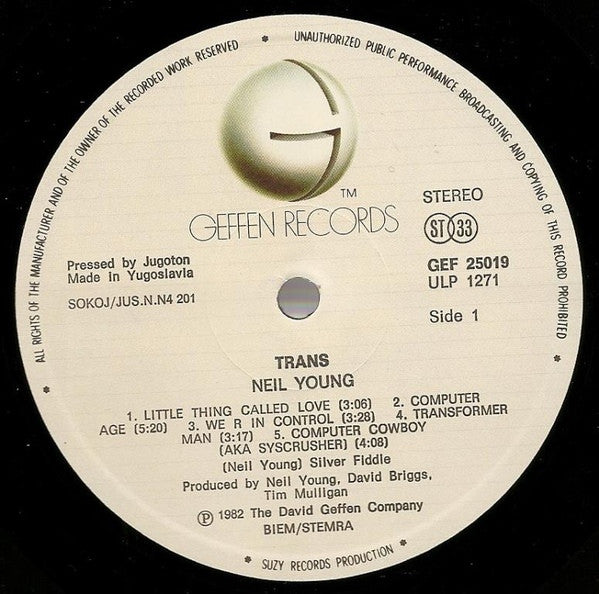 Young, Neil - Trans