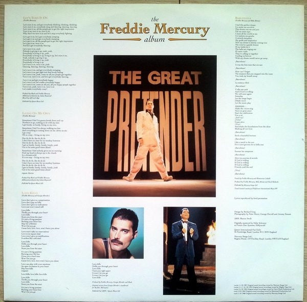 Mercury, Freddie - The Album