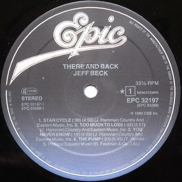 Beck, Jeff - There And Back