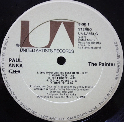 Anka, Paul – The Painter