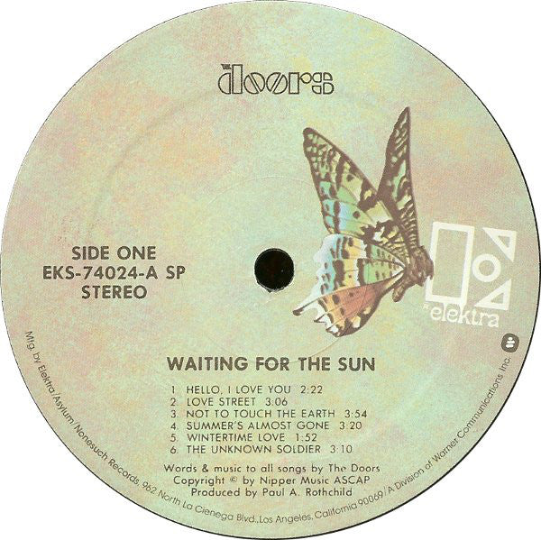 Doors - Waiting For The Sun - RecordPusher