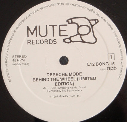 Depeche Mode - Behind The Wheel (Beatmasters Mix)