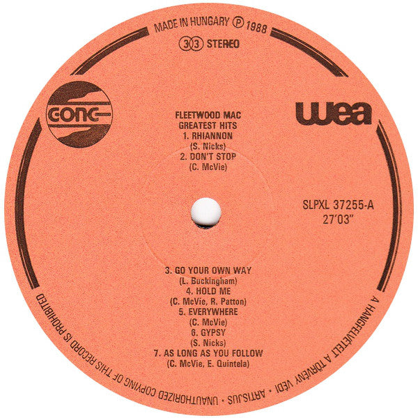 Fleetwood Mac - Greatest Hits