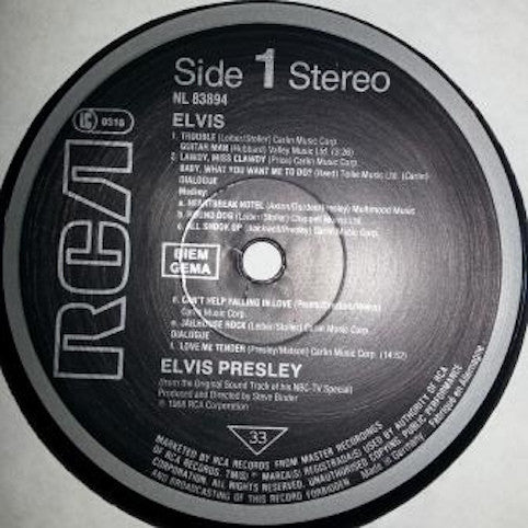Presley, Elvis – Elvis (TV Special)