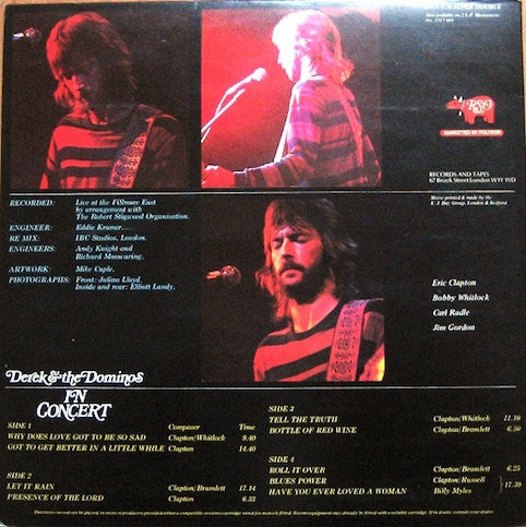 Derek & The Dominos – In Concert
