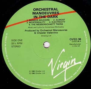 Orchestral Manoeuvres In The Dark - Orchestral Manoeuvres In The Dark