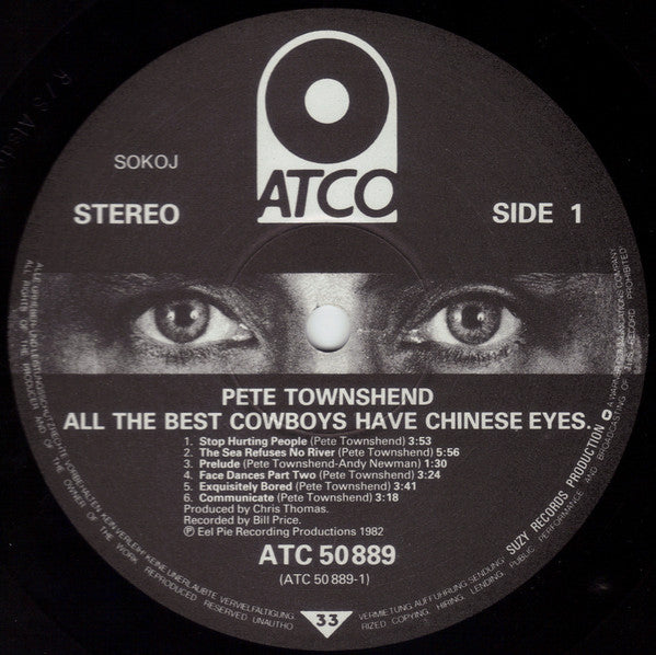 Townshend, Pete - Chinese Eyes