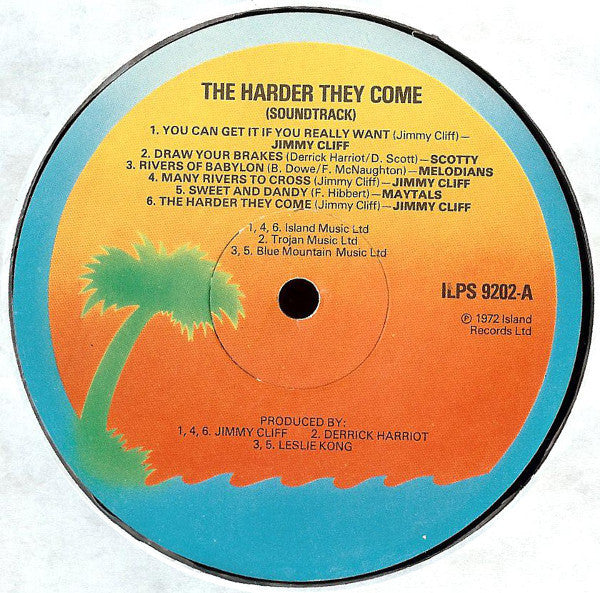 Harder They Come - OST