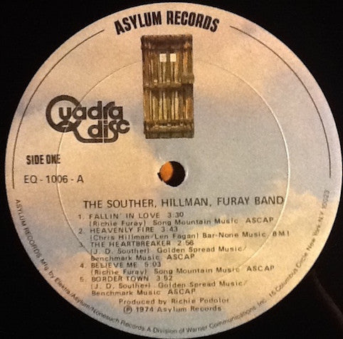Souther-Hillman-Furay Band – The Souther-Hillman-Furay Band
