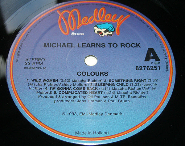 Michael Learns To Rock – Colours