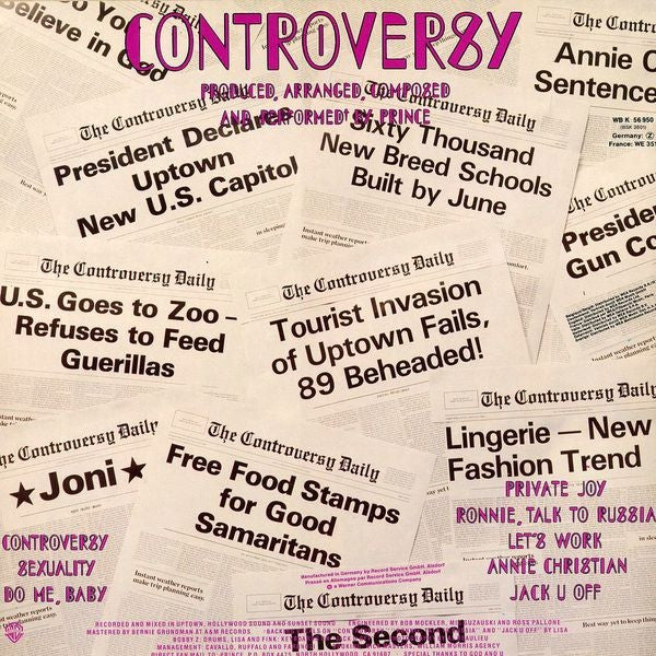 Prince - Controversy