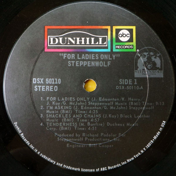 Steppenwolf - For Ladies Only