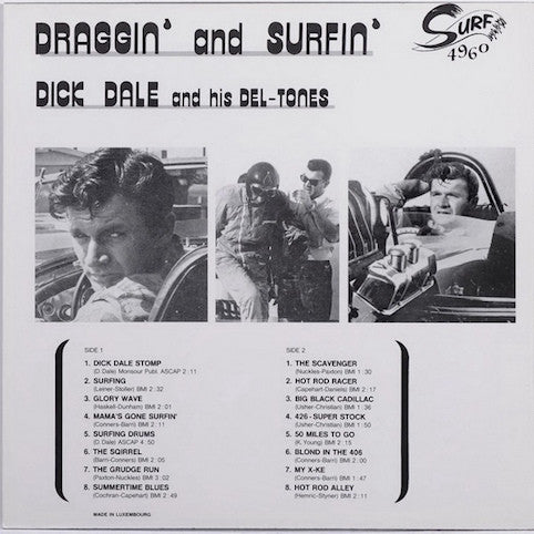 Dick Dale And His Del-Tones* – Draggin' And Surfin'