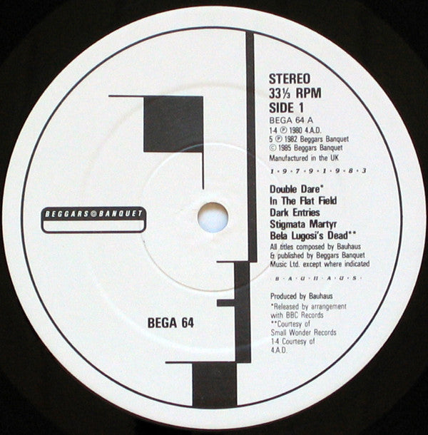 Bauhaus - 1979-1983 Vol. I-II.