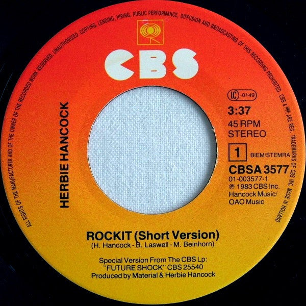 Hancock, Herbie - Rockit