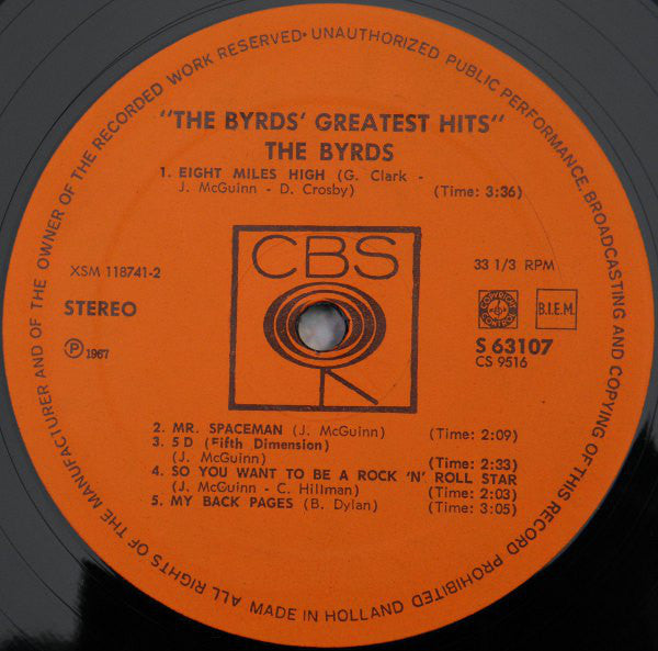 Byrds - Greatest Hits