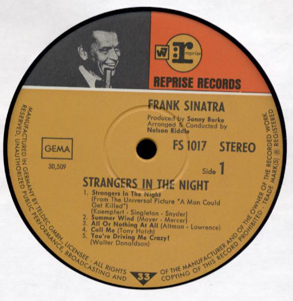 Sinatra, Frank – Strangers In The Night