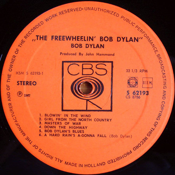 Dylan, Bob - Freewheelin' - RecordPusher