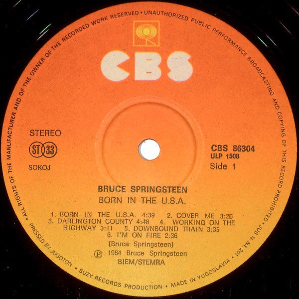 Springsteen, Bruce - Born In The U.S.A.