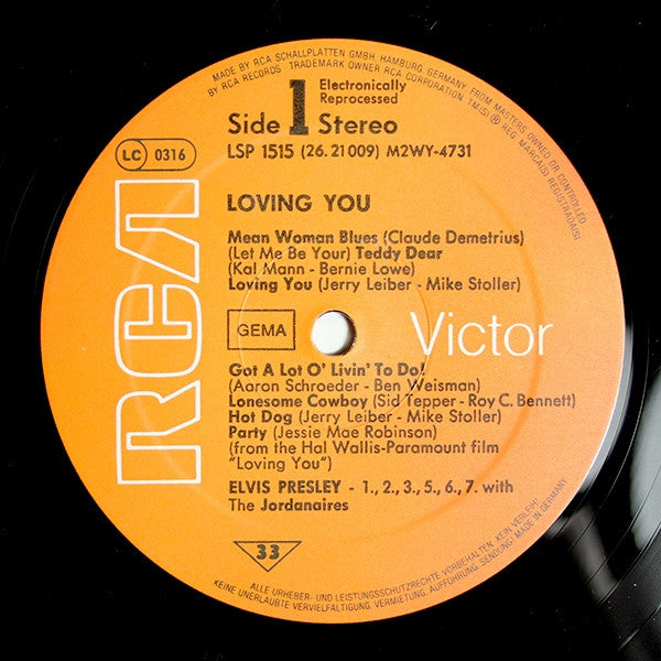 Presley, Elvis - Loving You