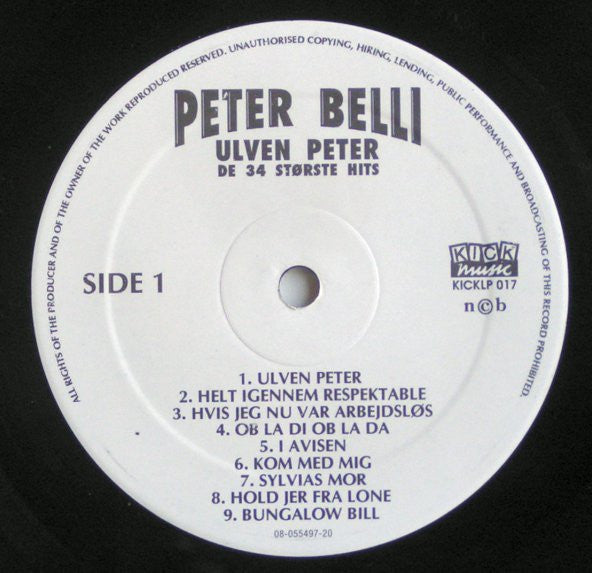 Belli, Peter - Ulven Peter De 34 Største Hits