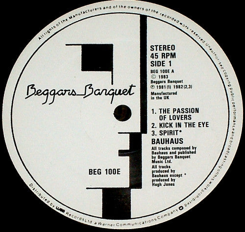 Bauhaus - The Singles 1981-1983