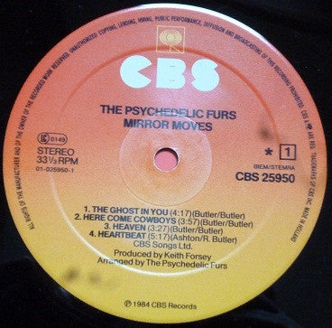 Psychedelic Furs – Mirror Moves