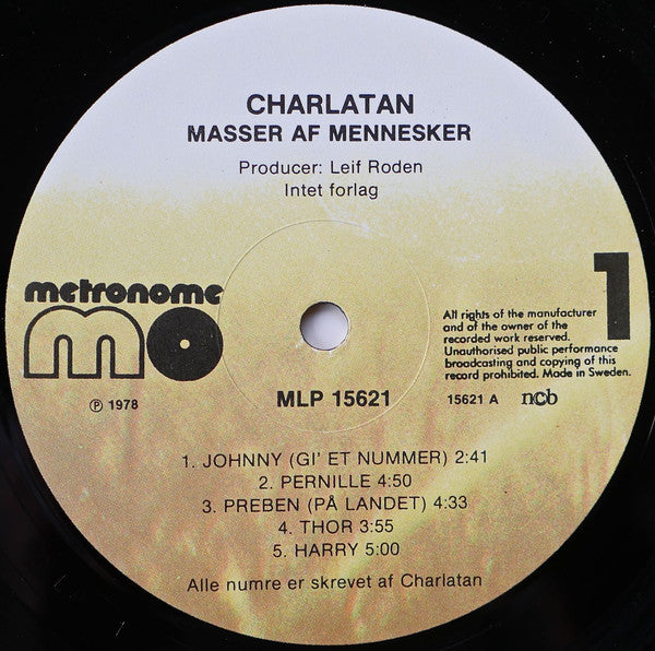 Charlatan - Masser Af Mennesker