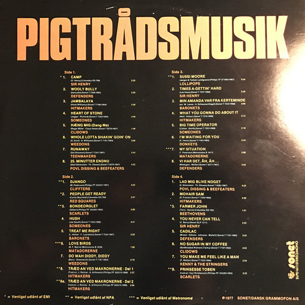 Pigtrådsmusik 2 - V/A