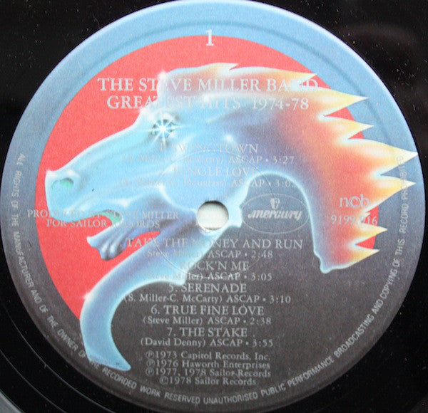 Steve Miller Band – Greatest Hits 1974-78