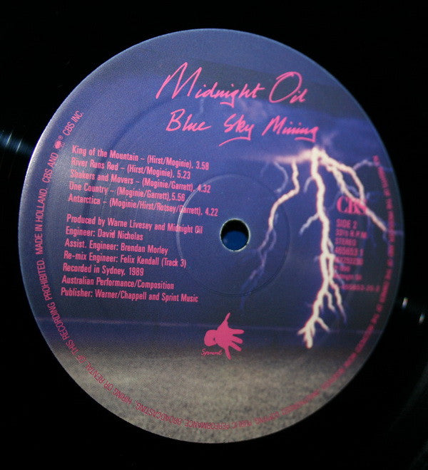 Midnight Oil - Blue Sky Mining