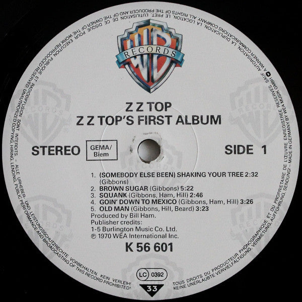 ZZ Top – First Album