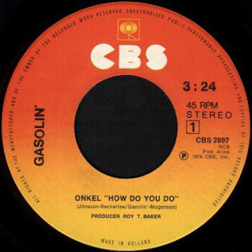 Gasolin' – Onkel "How Do You Do"