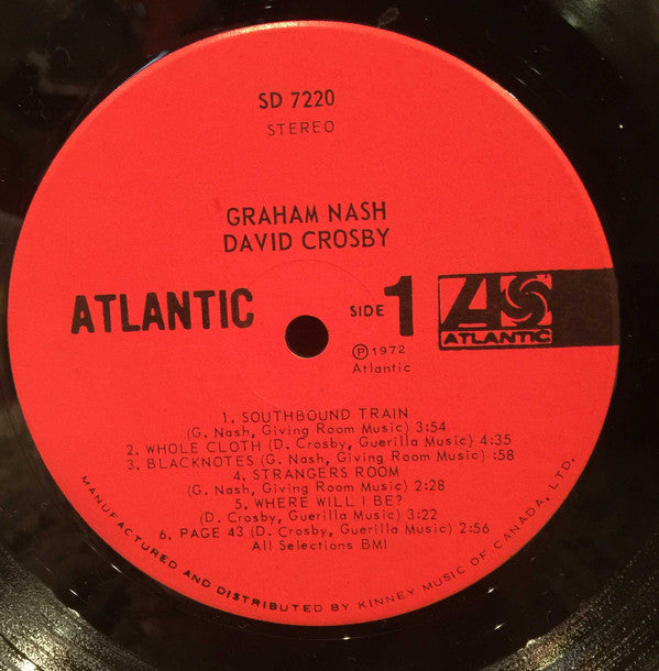 Graham Nash / David Crosby – Graham Nash / David Crosb
