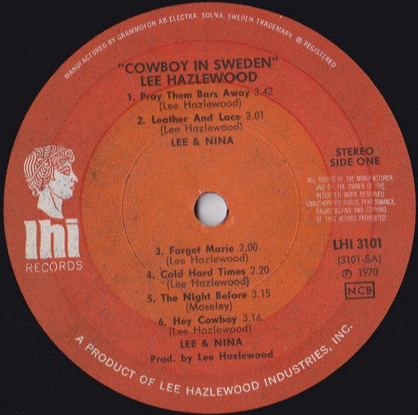 Hazlewood, Lee - Cowboy In Sweden