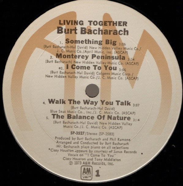 Bacharach, Burt - Living Together