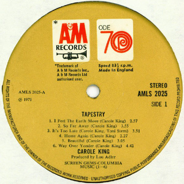 King, Carole - Tapestry
