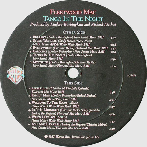 Fleetwood Mac – Tango In The Night