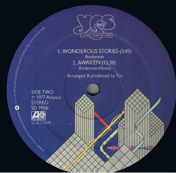 Yes – Going For The One