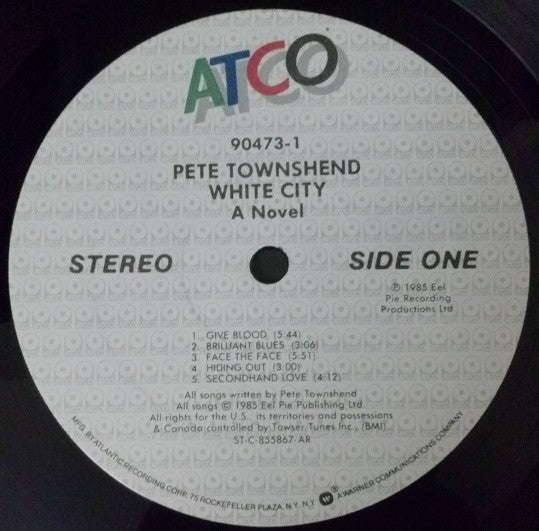 Townshend, Pete - White City (A Novel)