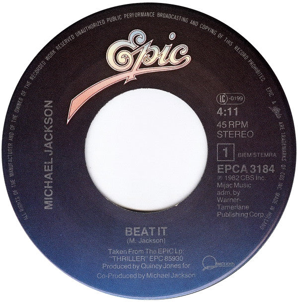 Jackson, Michael - Beat It