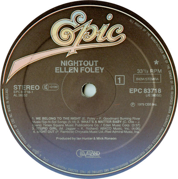 Foley, Ellen - Nightout