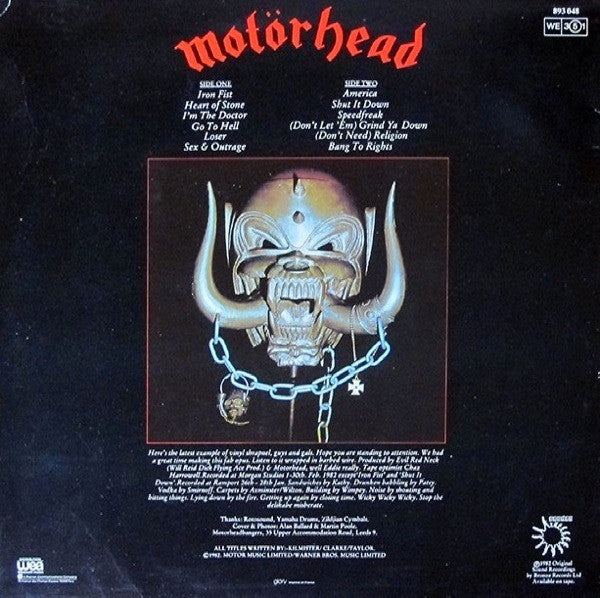 Motörhead – Iron Fist
