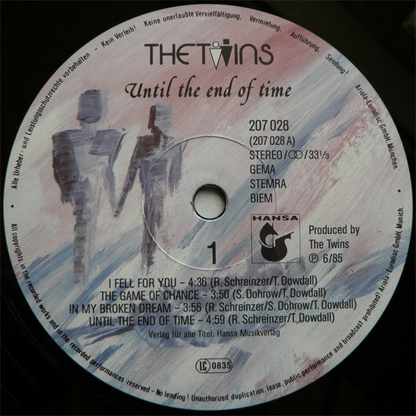 Twins – Until The End Of Time