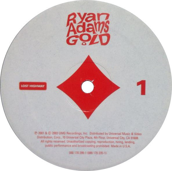 Adams, Ryan - Gold - RecordPusher