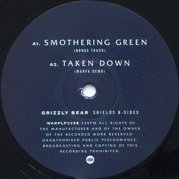 Grizzly Bear - Shields (B-sides)