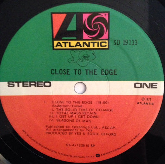 Yes - Close To The Edge