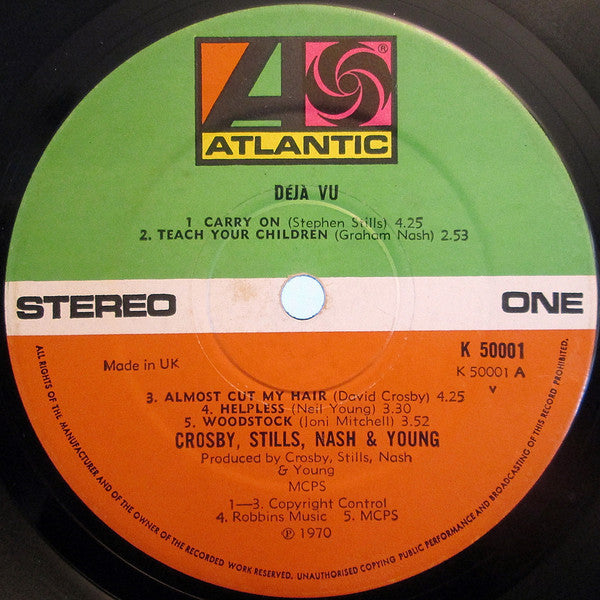 Crosby, Stills, Nash & Young - Déjà Vu