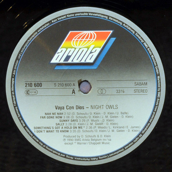 Vaya Con Dios - Night Owls